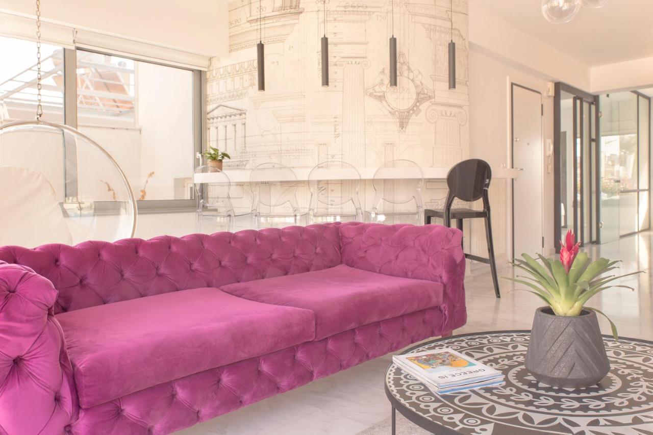 Luxury Apartment Near Acropolis-Living Stone Gold アテネ エクステリア 写真