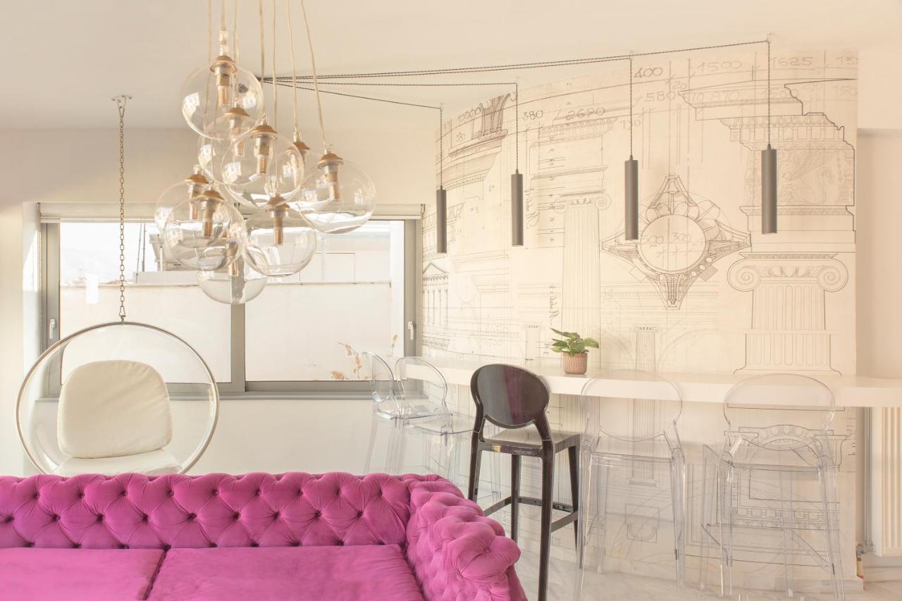 Luxury Apartment Near Acropolis-Living Stone Gold アテネ エクステリア 写真