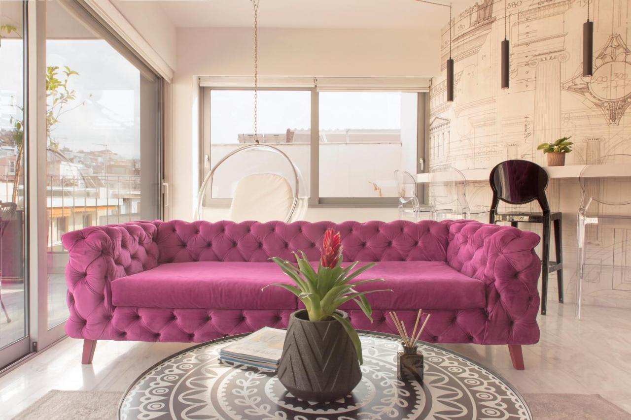 Luxury Apartment Near Acropolis-Living Stone Gold アテネ エクステリア 写真